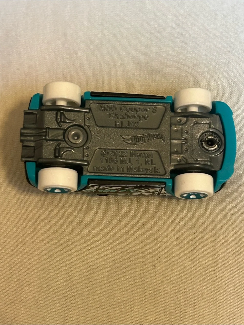 Hot Wheels MINI Cooper S Challenge Matte Black Ice Rally HW Winter